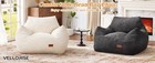 Big Bean Bag Chair For Adults  Ultra Soft Living Room Bean Bag With