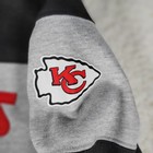 Nfl Team Apparel Kansas City Chiefs Sweatshirt Mens Size S Black Grey Colorblock