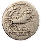 D  Silanus L f  91 Bc  Denarius Silver Roman Republic Ancient Coin Salus 2s