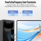 Usb 3 0 Wifi Adapter 1300mbps Long Range Dual Band 5ghz Wireless Network Dongle
