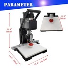 48-6 Electric Woodwork Boring Machine Hinge Driller With Self-stop 110v 2840rpm