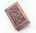 Cremation Urn For Ashes Small Wooden Dog Cat Pet Memorial Keepsake Box Funeral