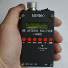 Sark100 Mini60 Hf Swr Antenna Analyzer Meter 1-60mhz Ham Radio Mini-b Receptacle