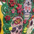Original Painting By Mexican-american Day Of The Dead Artist Jose Vera