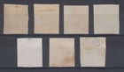Argentina 1858-60 Condederation Sc 1-3  1b   4-4b Full Sets Mint   Unused