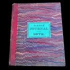 1872 Daily Journal Diary Established Ny Family