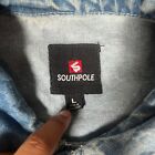 Vintage Southpole Distressed Denim Jacket Mens Large
