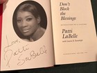 Patti Labelle  Signed Don t Block The Blessings 1996 Hardcover Book In Dj
