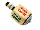 Toma Todo Party Drinking Game Wood Pirinola Spinning Top