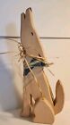 Wood Howling At The Moon Coyote Wolf Southwest Pink 15  Statue Figure W  Bandana