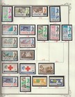 Gibraltar Collection 14 Album Pages 193 Stamps 1960-1980 Mlh And Mnh Some Used