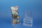 2 Pack Clear Tri-fold Literature Holder For 4x9 Brochures  2 Units 
