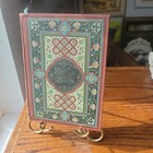 Antique Illustrated German Poetry Book Hardcover Victorian  duftige Bluten 