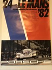 Porsche 24 Hrs Of Lemans 1982 Original Factory Poster - Wwm 311920
