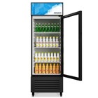 10 Cu ft  Commercial One Glass Door Display Upright Beverage Refrigerator Cooler
