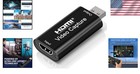 4k Hdmi Video Capture Card - Effortless Streaming And Recording Device