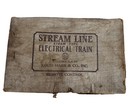 Vtg 1950s 50s Louis Marx   Co  Streamline Steam Type Electric Train Set Cib