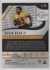 2019 Panini Prizm Rookies Green Scope 62 75 Devin Bush Ii  313 Auto 10yu