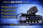 Galaxy Dx-94hp 10 Meter Amateur Ham Radio  100w  Blue Leds  4 Mosfets  Ssb