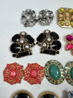 Lindsay Phillips Shoe Snaps  13 Pairs     8 Mismatched Snaps  Colorful Large