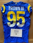 Los Angeles Rams Game Issued used Jersey 2022 size44 W coa