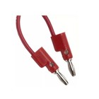 Pomona B-48-2 Stacking Banana Plug Patch Cord  Red  48-inch  15a  18awg  Lot 2