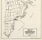 1929  Greenport - Long Island Map Suffolk County New York  Original