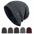 Men s Womens Knit Baggy Beanie Winter Warm Cashmere Hat Ski Slouchy Thick Cap Us