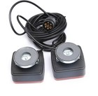 Pre Wired Trailer Van Rear Towing Light Board Lights Lamps   7 5m Cable With E4