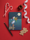 Holiday Pelican Christmas Card - 18 Cards   Envelopes -  60038
