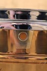 Ludwig 5x14  Bronze Supraphonic Snare Drum Vintage 1984 Chicago Badge