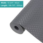 Shelf Liner  Non-slip Drawer Liner 15-3 4  X 196-7 8  Eva Material Liner  Gray