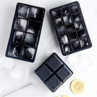 Silicone Big Ice Cubed Maker Large Cube Square Tray Molds Whiskey Ball Cocktails