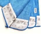 New Norwex Hand Towel Marine Blue Grey Bath Bathroom Kitchen Cloth Microfiber