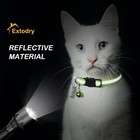 12 Pack Breakaway Cat Collars W bells  Safety Buckle  Adjustable  Id Tags