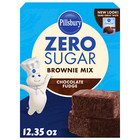  6 Pack  Pillsbury Zero Sugar Chocolate Fudge Flavored Brownie Mix 12 35 Oz Box