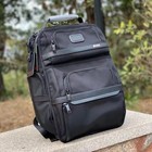 Tumi Alpha 3 Brief Pack Backpack Black Nylon Business Travel Sports Bag 2603578d
