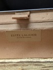 Est  e Lauder Vintage Gold Textured Long Lipstick Case W  Mirror 6 25   Very Rare