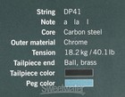 Thomastik-infeld Dominant Pro Cello A String - 4 4-size  Chrome-wound