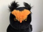 Ty Classic Fogs Plush Owl Halloween Black And Orange 9 