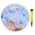 Extra Thick Aqua Interactive Cat Play Mat Floating Fish Cat Toys Pet Cooling Mat