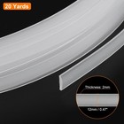 Uxcell 20 Yards Pp Corset Boning For Sewing Wedding Dresses Diy - Clear 12mm X 2