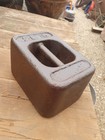 Antique Cast Iron 28lb Weight Door Stop Garden Gazebo Bar Weight 12 7kg