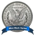 1878 To 1904  1 Morgan Silver Dollar Brilliant Uncirculated