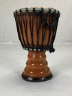 African Djembe Drum  14 h X 9 25 w