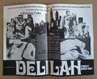  delilah   1969 Pressbook  Adult  Sexploitation  11x17 Inch  Distribpix 