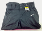 Nike Dri-fit Softball Baseball Pants Womens Small Black Short Length  700877