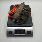 Vintage Coral Beaded Silver Tribal Necklace Bedouin Yemeni  Heavy 