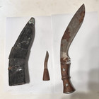     100  Vintage Gurkha Kukri Knife W Sheath