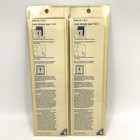 2 Pack Lot Of 10 Blocks   Vintage 1983 Showgard Stamp Mounts Size 260 59 Black